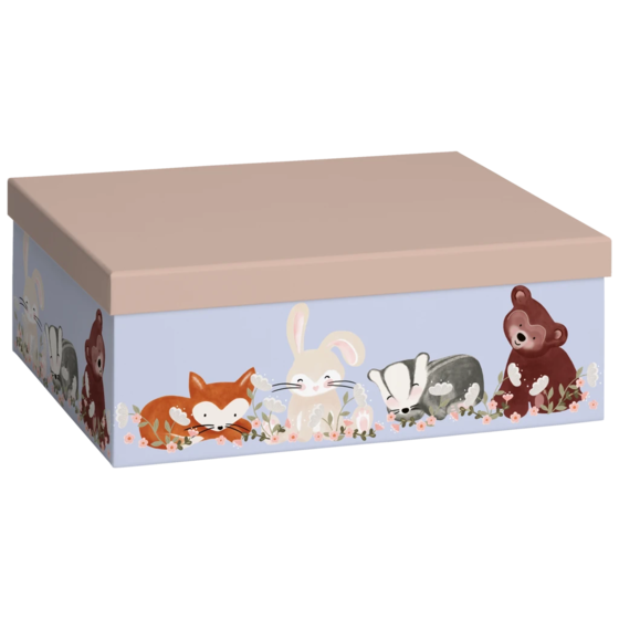 Geschenkbox „Momo“ | 24×12×33 cm, 120 g/m², hellgrün