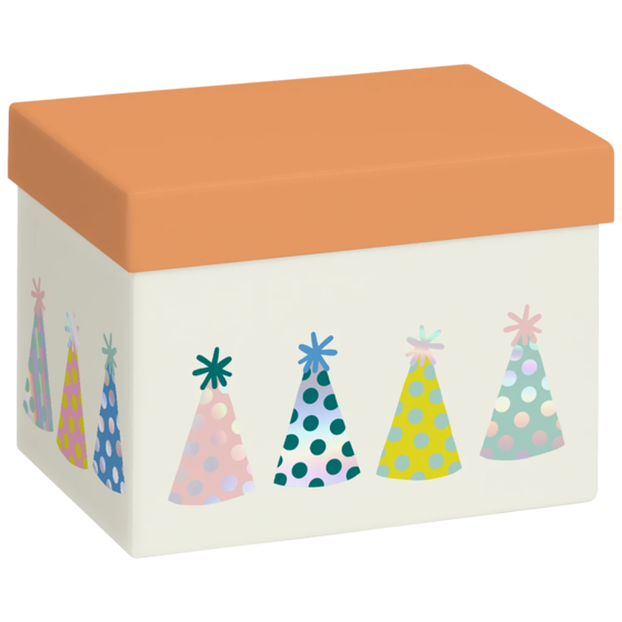 Geschenkbox „Sasha“ | 12×12×16,5 cm, 120 g/m², beige