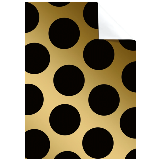 Geschenkpapier-Bogen | 100×70 cm, 76 g/m², schwarz