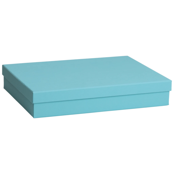 Geschenkbox One Colour | 33×6×24 cm, hellblau
