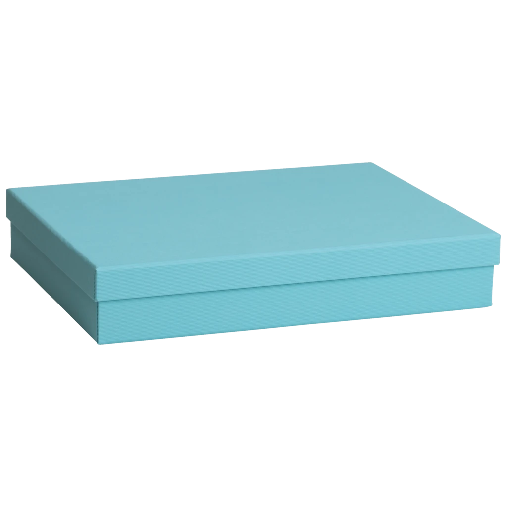 Geschenkbox One Colour | 33×6×24 cm, hellblau