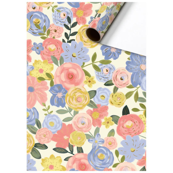 Geschenkpapier „Odile“ | 70 cm × 2 m, 80 g/m², mehrfarbig
