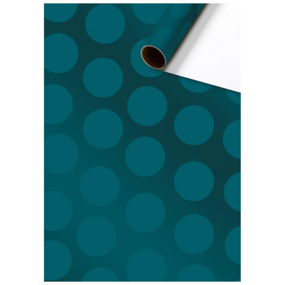 Geschenkpapier „Vanda“ | 70 cm × 1,5 m, 76 g/m², smaragd