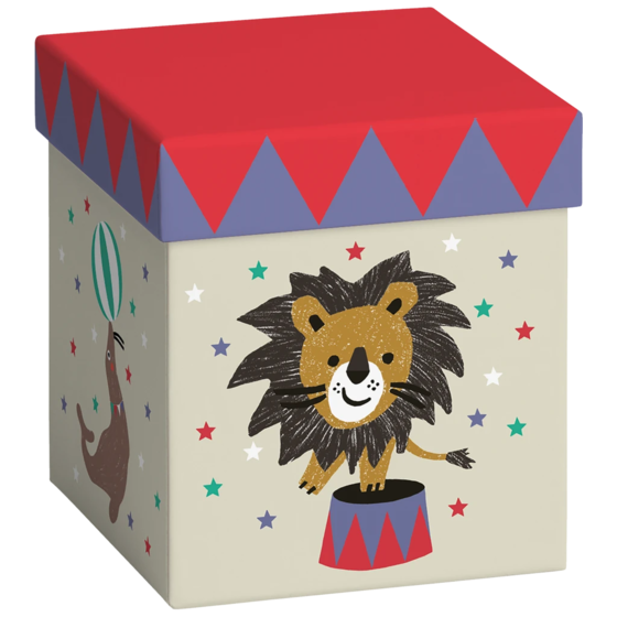 Geschenkbox | 11×11×12 cm, beige