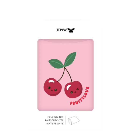 Faltschachteln „Yumi“ | 10×11×2,5 cm, 210 g/m², rosa, 3 Stück