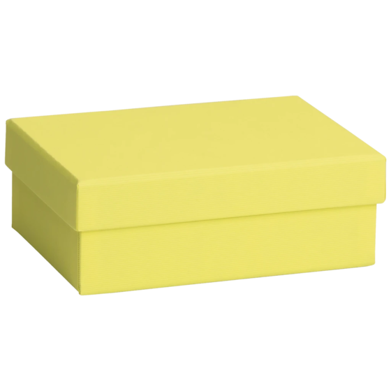 Geschenkbox One Colour | 16,5×6×12 cm, gelb