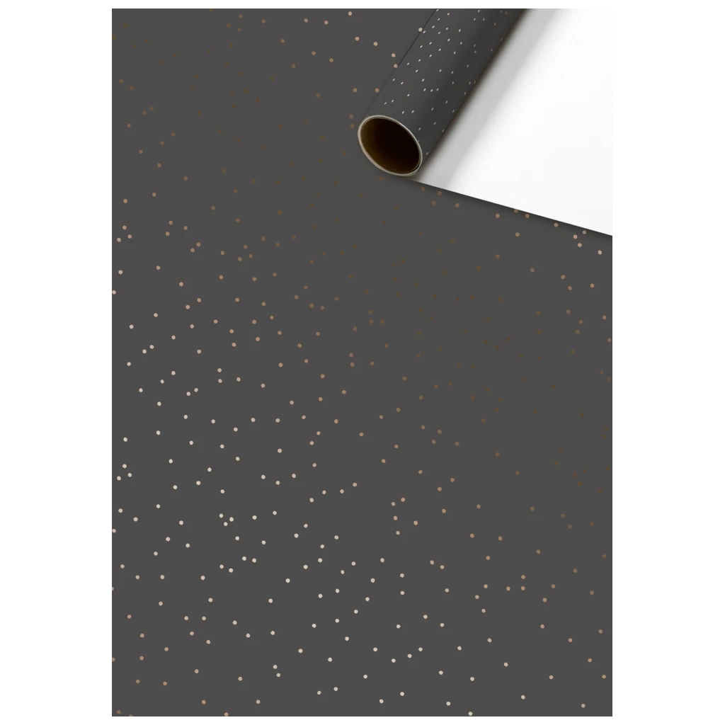Geschenkpapier „Yvie“ | 70 cm × 1,5 m, 76 g/m², anthrazit