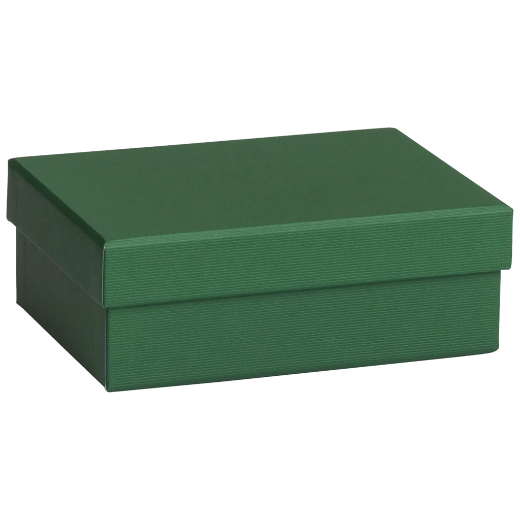 Geschenkbox One Colour | 16,5×6×12 cm, dunkelgrün