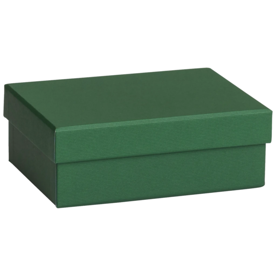 Geschenkbox One Colour | 16,5×6×12 cm, dunkelgrün