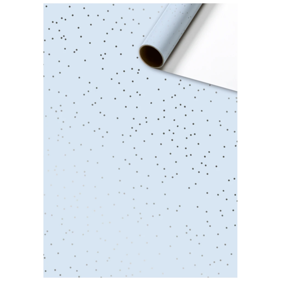 Geschenkpapier „Yvie“ | 70 cm × 1,5 m, 76 g/m², hellblau