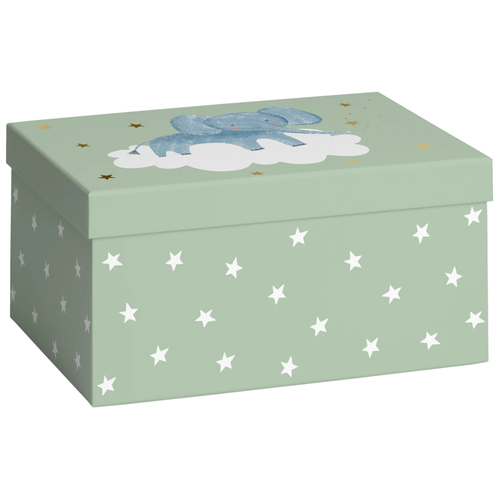 Geschenkbox „Mimmo“ | 16,5×12×24 cm, pastellgrün