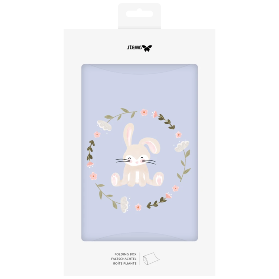 Faltschachteln „Momo“ | 16×4×19,5 cm, 210 g/m², hellblau, 3 Stück