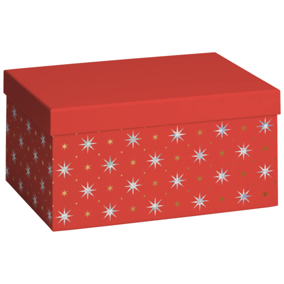 Geschenkbox „Zidonia“ | 16,5×12×24 cm, 120 g/m², rot