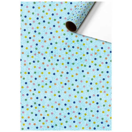 Geschenkpapier „Clark“ | 70 cm × 1,5 m, 76 g/m², mint