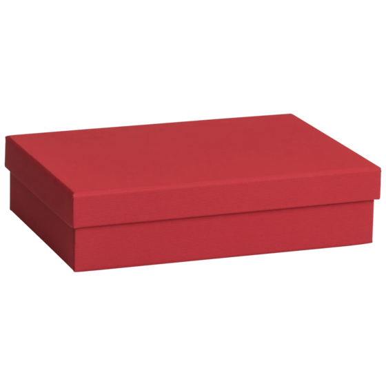 Gift Box One Colour | 24×6×16,5 cm, dark red