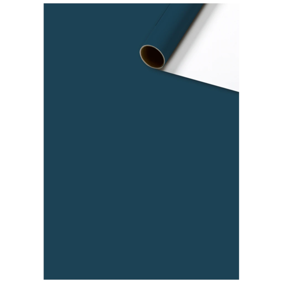 Gift Wrapping Paper “Uni Plain” One Colour | 70 cm × 2 m, 80 gsm, dark blue