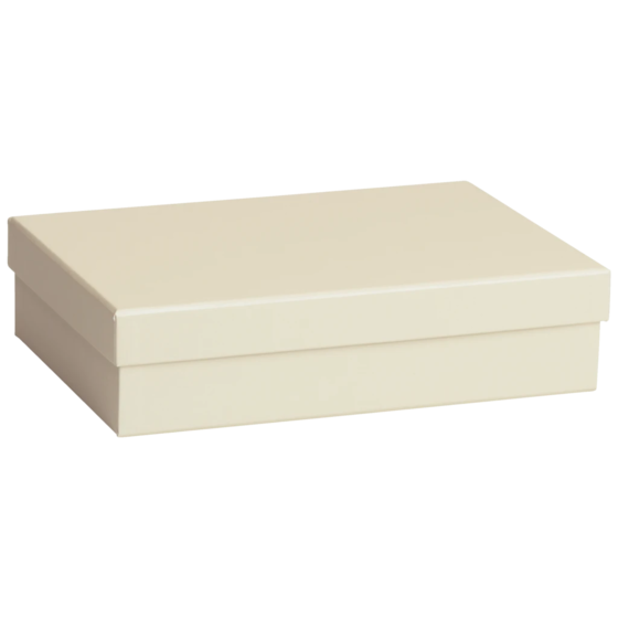 Geschenkbox One Colour | 24×6×16,5 cm, hellbeige