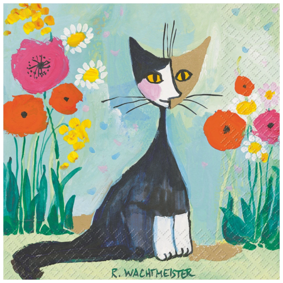 Servietten „My Garden“ | 33×33 cm, bunt, 20 Stück