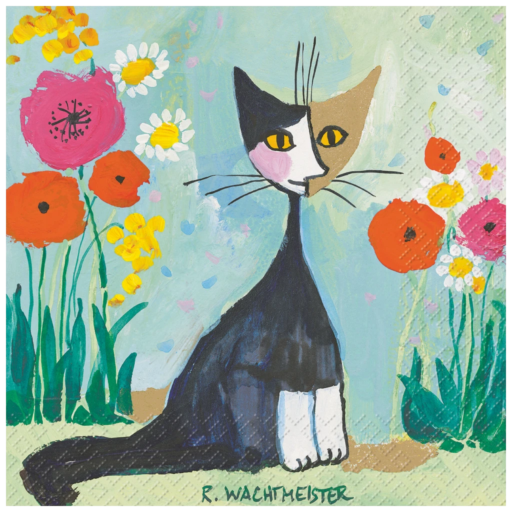Servietten „My Garden“ | 33×33 cm, bunt, 20 Stück