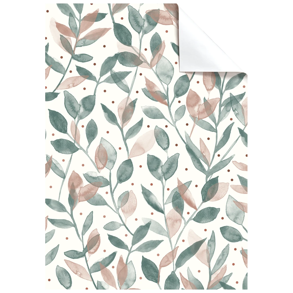 Papier cadeau « Merrit » | 50×70 cm, 80 g/m², blanc