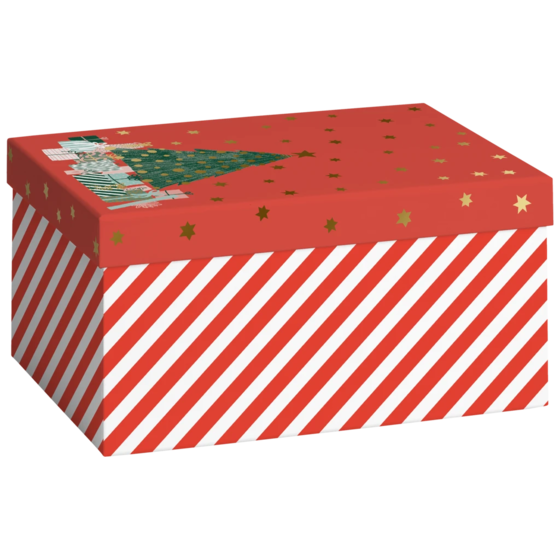 Boîtes cadeaux « Anette » | 16,5×12×24 cm, 120 g/m², rouge