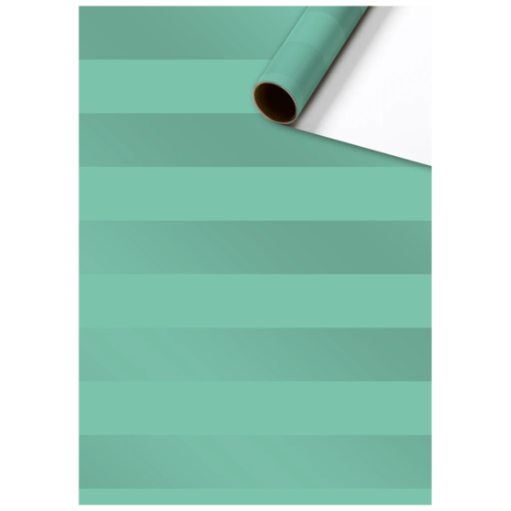 Gift Wrapping Paper “Bas” | 70 cm × 1,5 m, 76 gsm, mint green