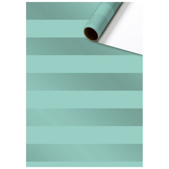 Geschenkpapier „Bas“ | 70 cm × 1,5 m, 76 g/m², mintgrün