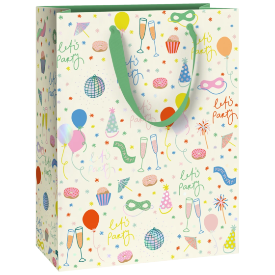 Geschenktasche „Sasha“ | 23×30×13 cm, 230 g/m², beige
