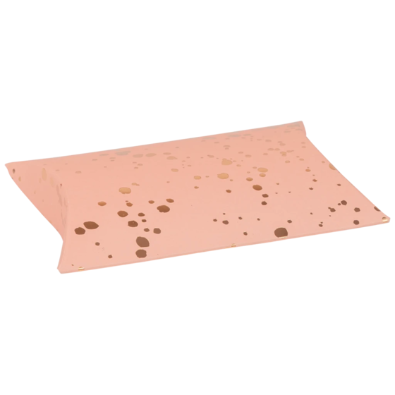 Faltschachtel „Sprenkel“ | 11×11×2,5 cm, dunkelrosa, 3 Stück