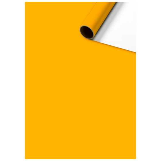 Geschenkpapier „Uni Plain“ One Colour | 70 cm × 2 m, 80 g/m², orange