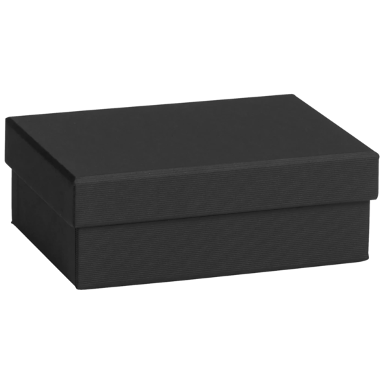 Geschenkbox One Colour | 16,5×6×12 cm, schwarz