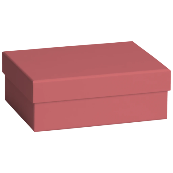 Geschenkbox „Uni Pure bordeaux“ | 12×6×16,5 cm, bordeaux