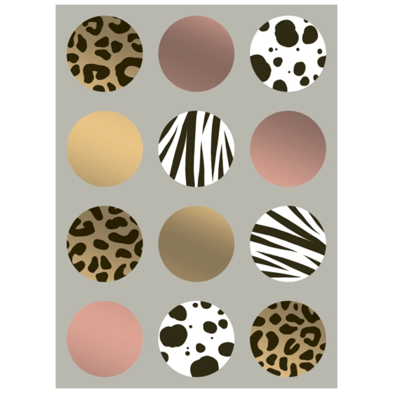 Aufkleber Bogen „Valentino“ | 110×150 mm, 4 Blatt