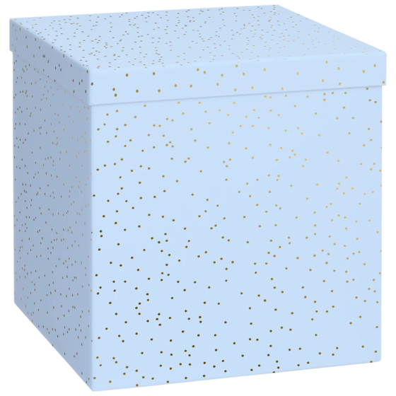 Geschenkbox „Yvie“ | 23×24×23 cm, hellblau