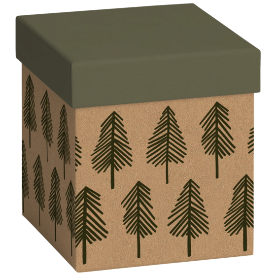 Geschenkbox | 11×11×12 cm, schwarz