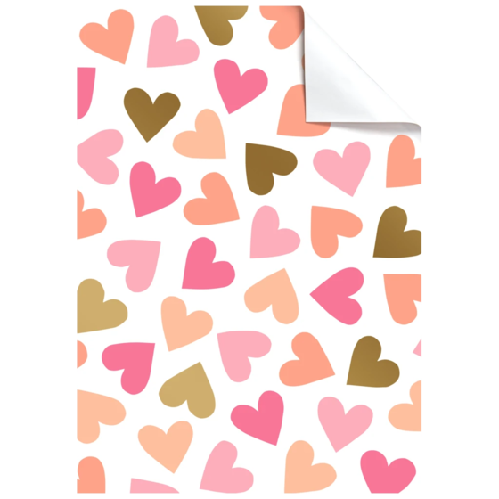 Geschenkpapier-Bogen „Velia“ | 100×70 cm, 80 g/m², mehrfarbig