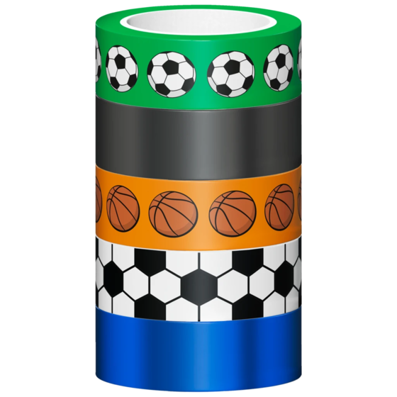 Deco Tapes “Jordan” | 15 mm, blue, 5 piece(s)