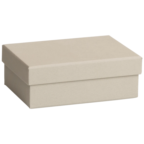 Geschenkbox One Colour | 16,5×6×12 cm, hellgrau