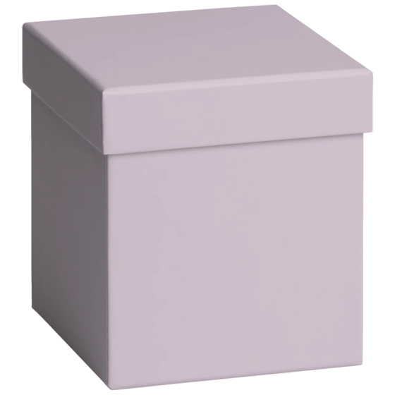 Geschenkbox „Uni Pure“ | 11×12×11 cm, lila