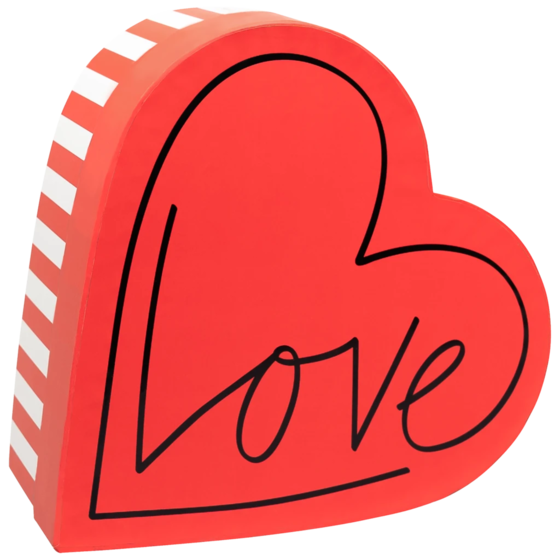 Geschenkbox „Riley“ | 20×8×20 cm, 120 g/m², rot