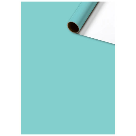 Gift Wrapping Paper “Uni Plain” One Colour | 70 cm × 2 m, 80 gsm, turquoise