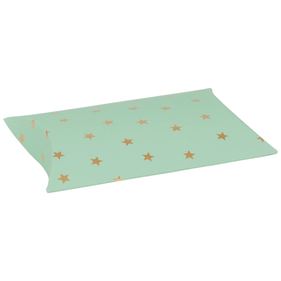 Faltschachtel „Stalletta“ | 11×11×2,5 cm, mint, 3 Stück