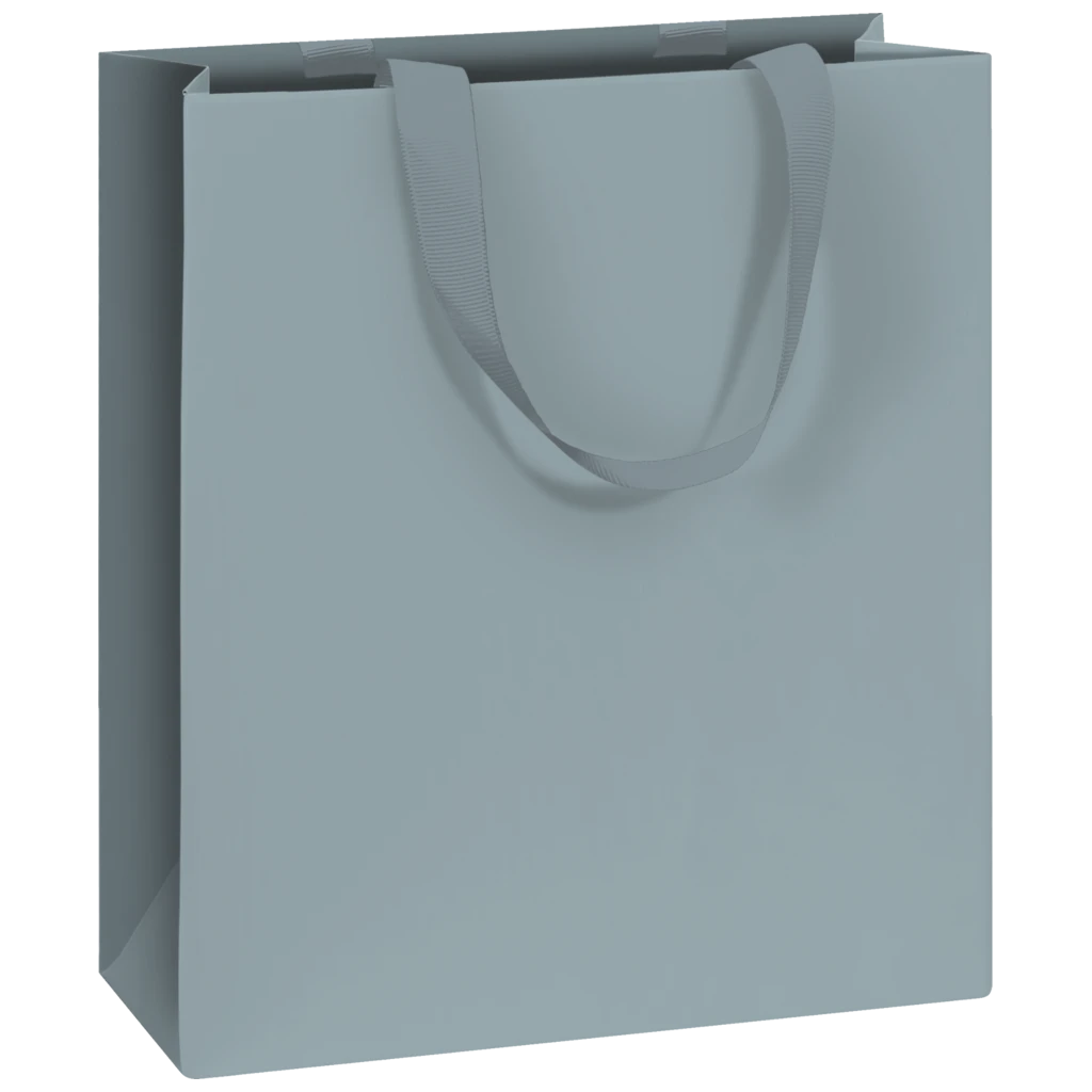 Geschenktasche „Uni Pure“ | 18×21×8 cm, 250 g/m², blau