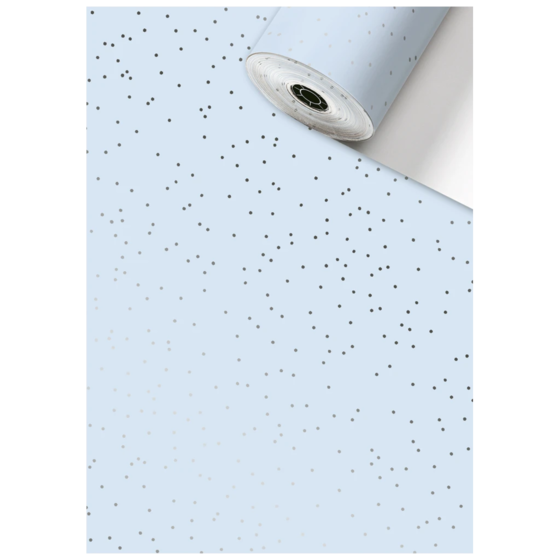 Geschenkpapier Sécaré-Rolle „Yvie“ | 70 cm × 100 m, 76 g/m², hellblau