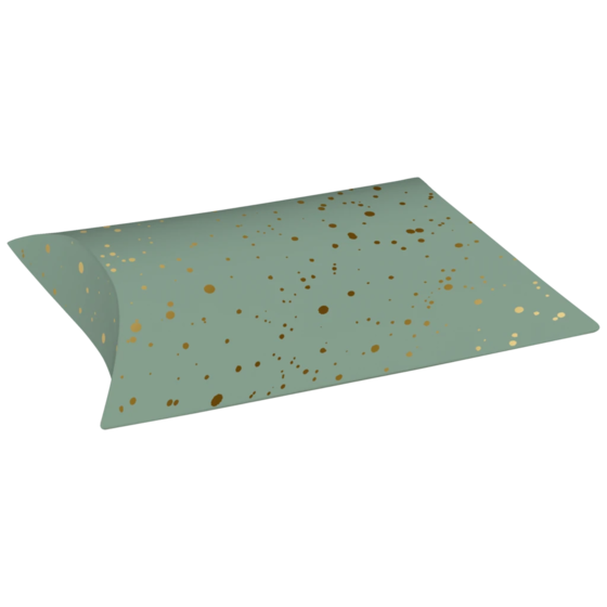 Faltschachteln „Arona“ | 10×11×2,5 cm, 210 g/m², salbei, 3 Stück