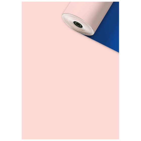 Geschenkpapier Sécaré-Rolle „Uni Duplo“ | 30 cm × 250 m, 70 g/m², rosa/dunkelblau
