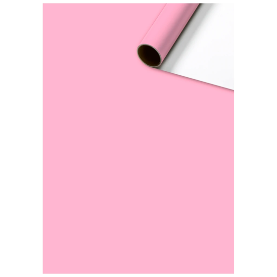 Geschenkpapier „Uni Plain“ One Colour | 70 cm × 2 m, 80 g/m², rosa