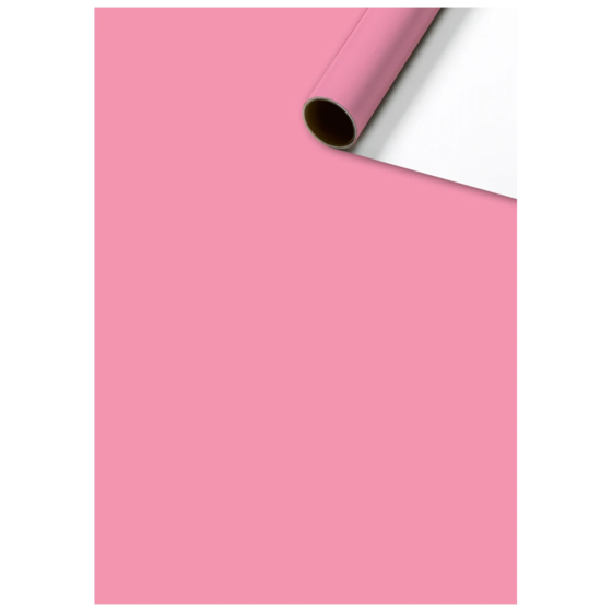 Geschenkpapier „Uni Plain“ One Colour | 70 cm × 2 m, 80 g/m², rosa