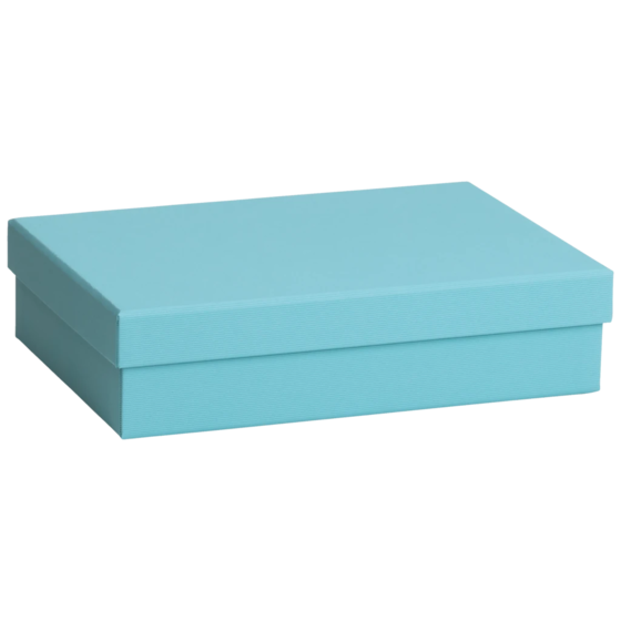 Geschenkbox One Colour | 24×6×16,5 cm, hellblau