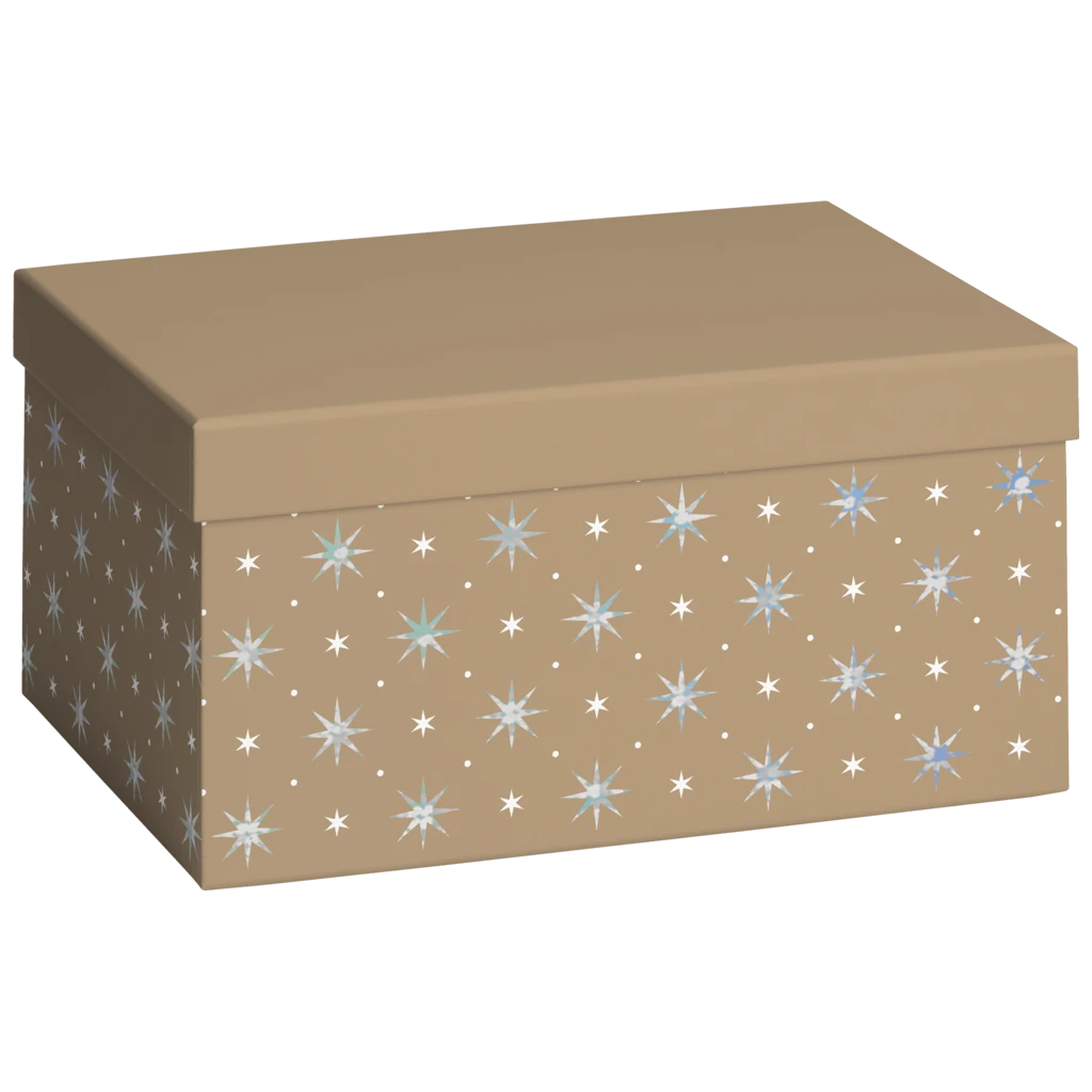 Geschenkbox „Zidonia“ | 16,5×12×24 cm, 120 g/m², gold